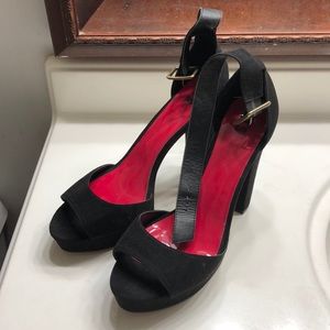 Black Platform Heels